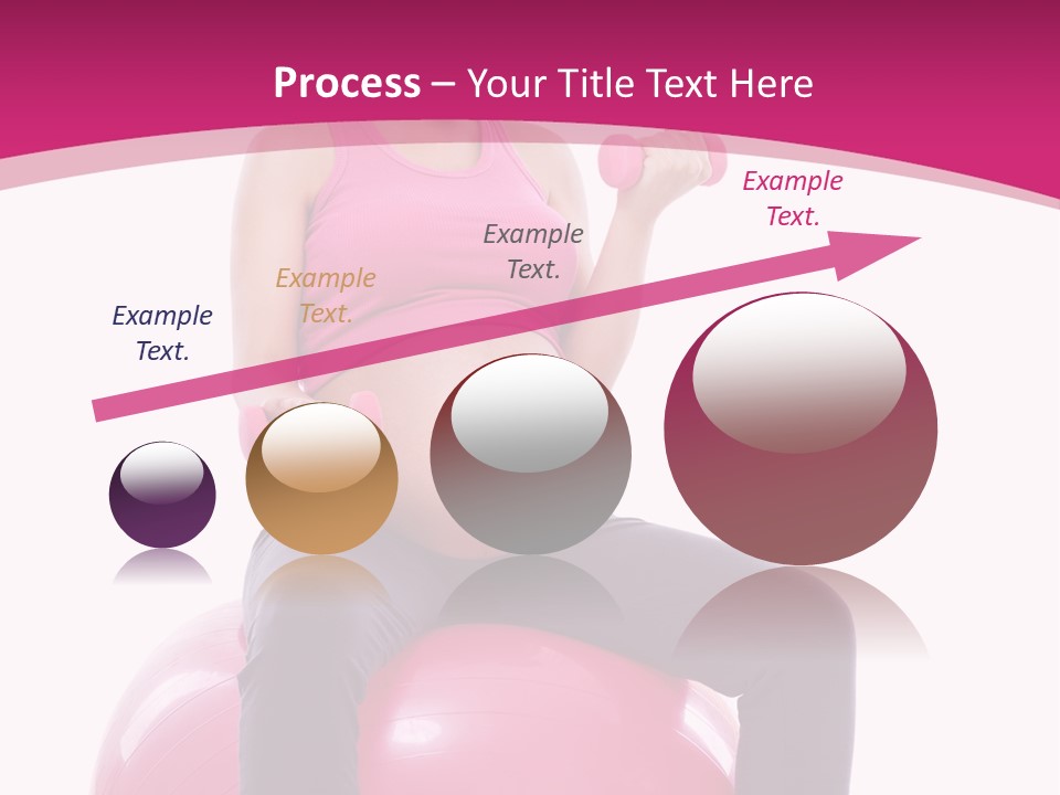 Young Sportswear Fit PowerPoint Template