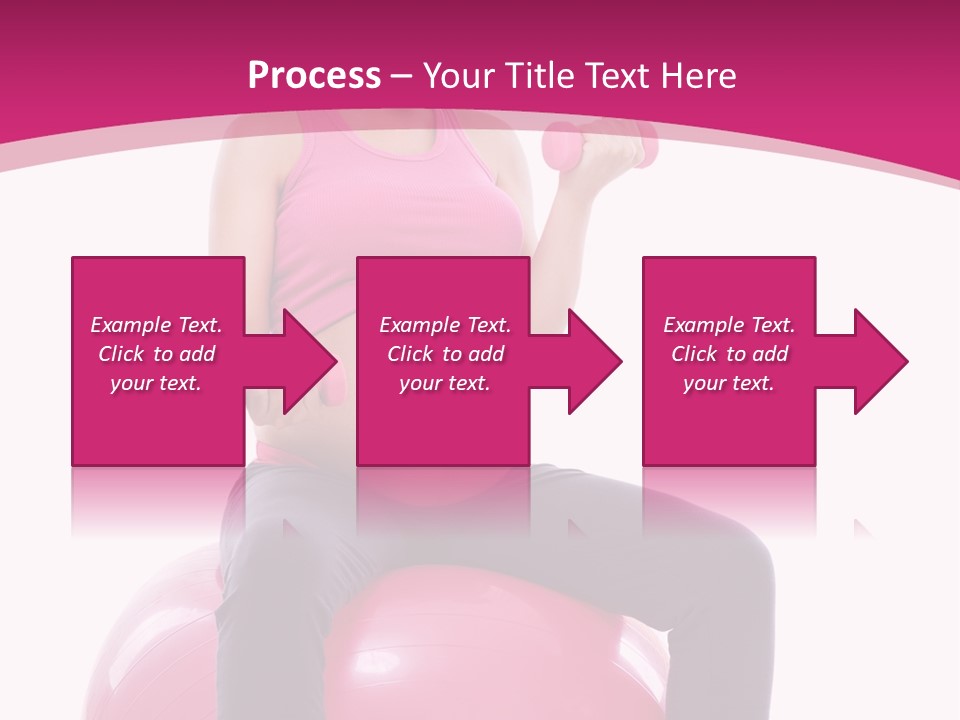 Young Sportswear Fit PowerPoint Template