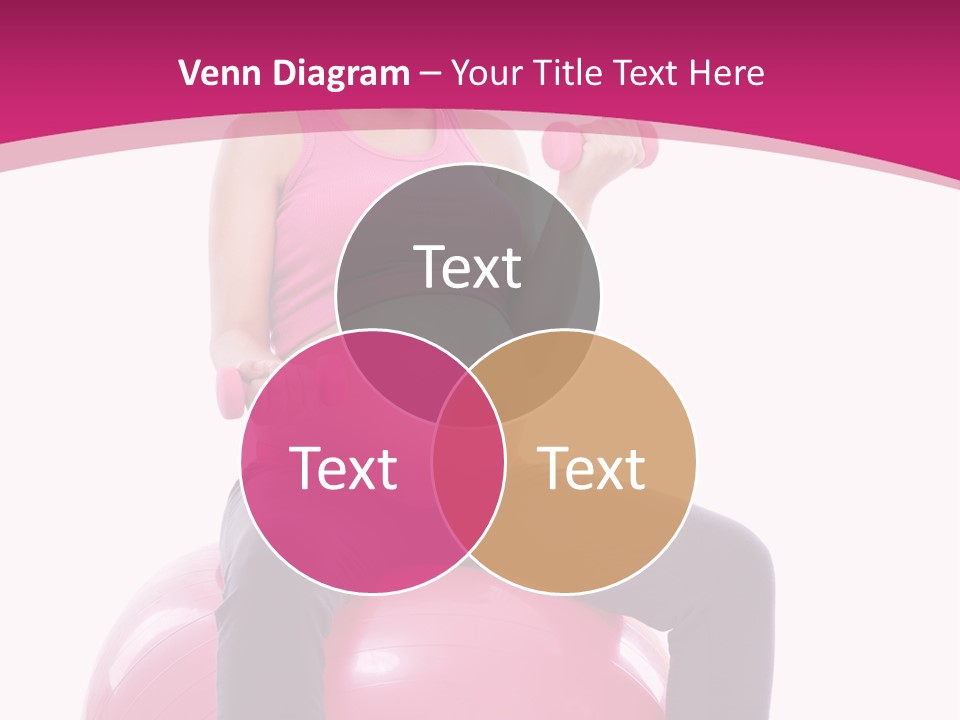 Young Sportswear Fit PowerPoint Template