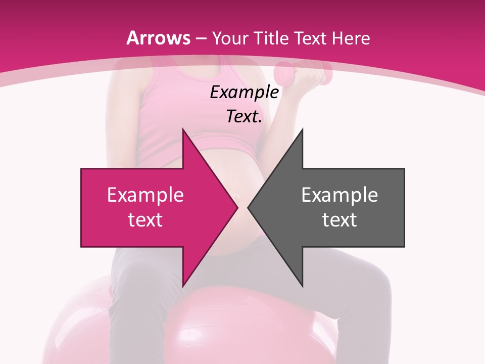 Young Sportswear Fit PowerPoint Template