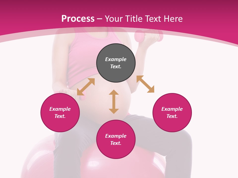 Young Sportswear Fit PowerPoint Template