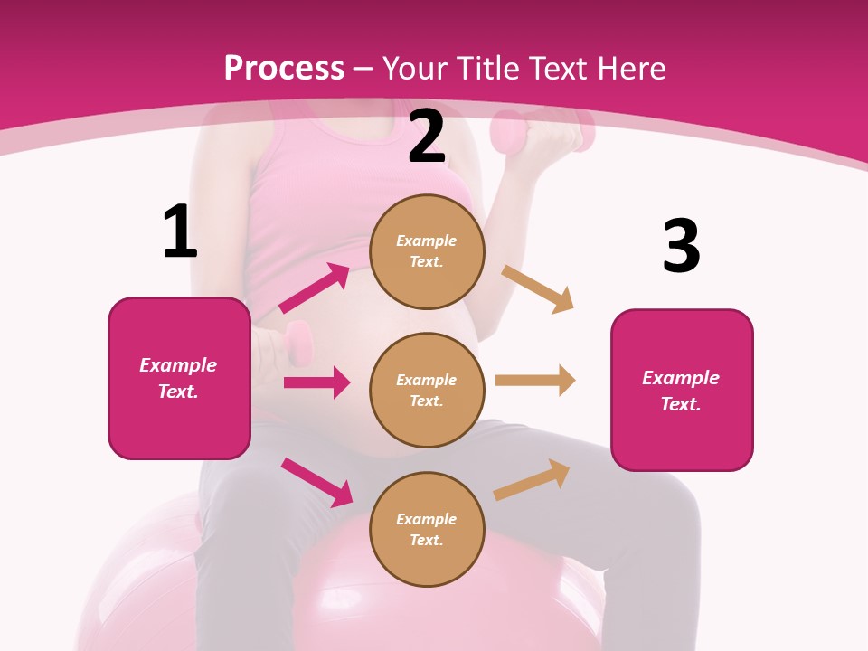 Young Sportswear Fit PowerPoint Template