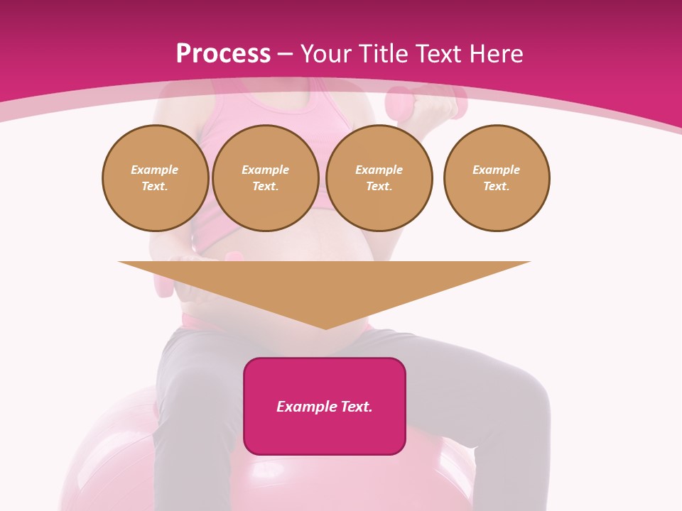 Young Sportswear Fit PowerPoint Template