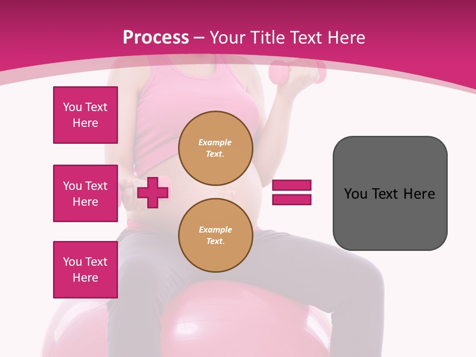 Young Sportswear Fit PowerPoint Template