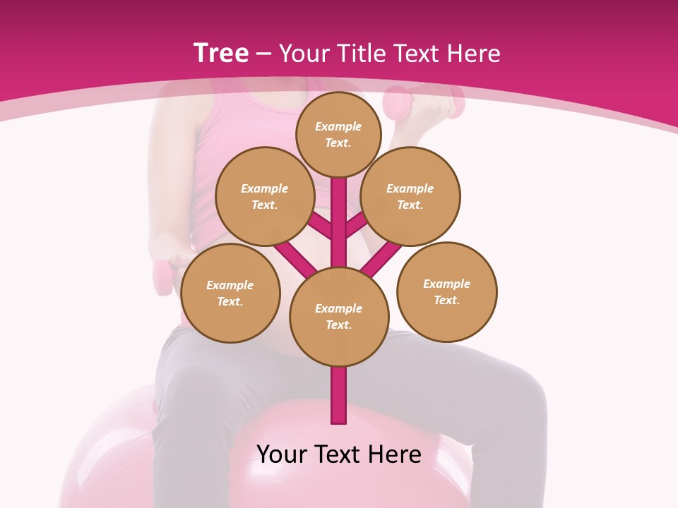 Young Sportswear Fit PowerPoint Template