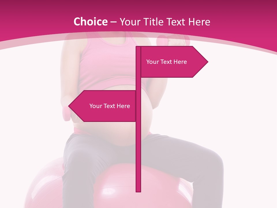 Young Sportswear Fit PowerPoint Template