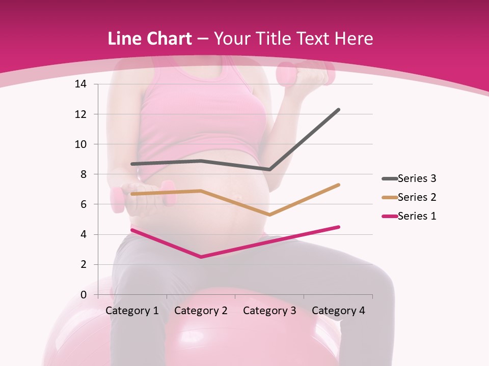 Young Sportswear Fit PowerPoint Template