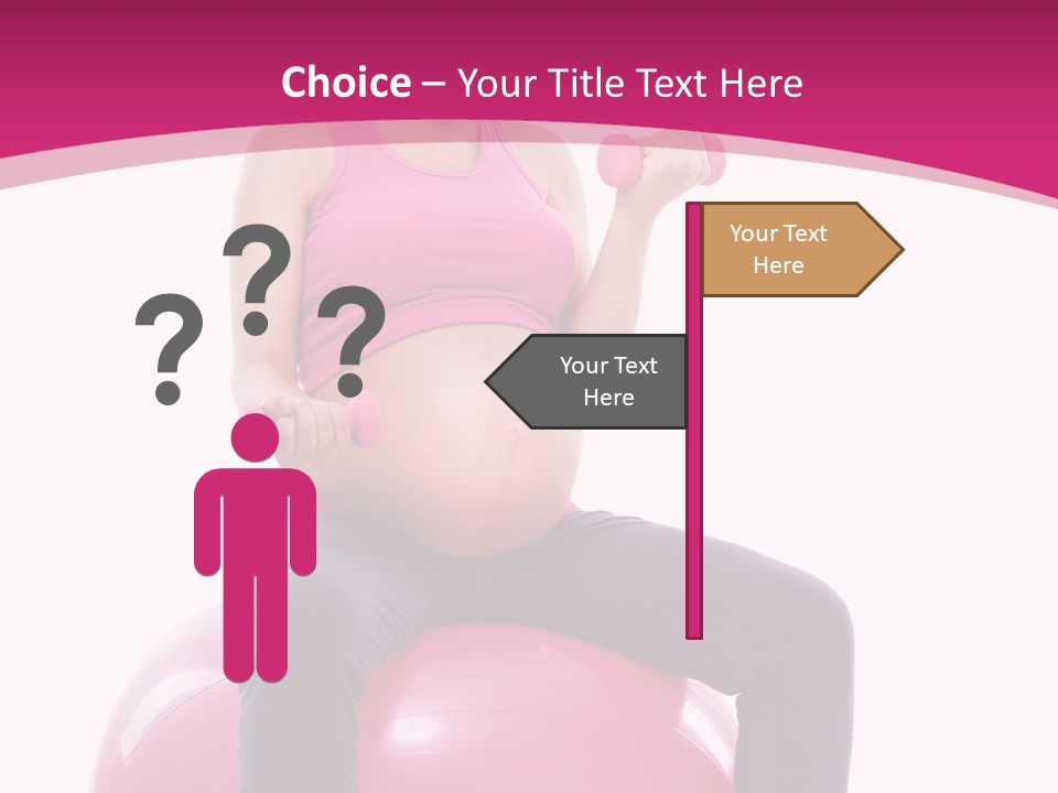 Young Sportswear Fit PowerPoint Template