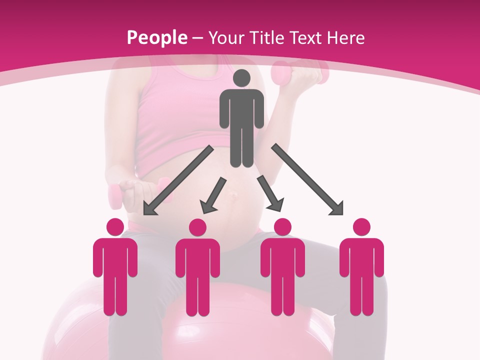 Young Sportswear Fit PowerPoint Template