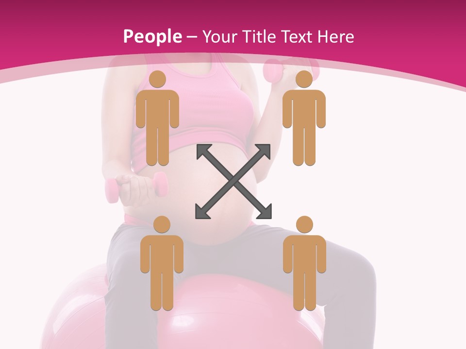 Young Sportswear Fit PowerPoint Template