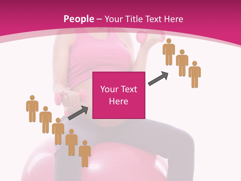 Young Sportswear Fit PowerPoint Template