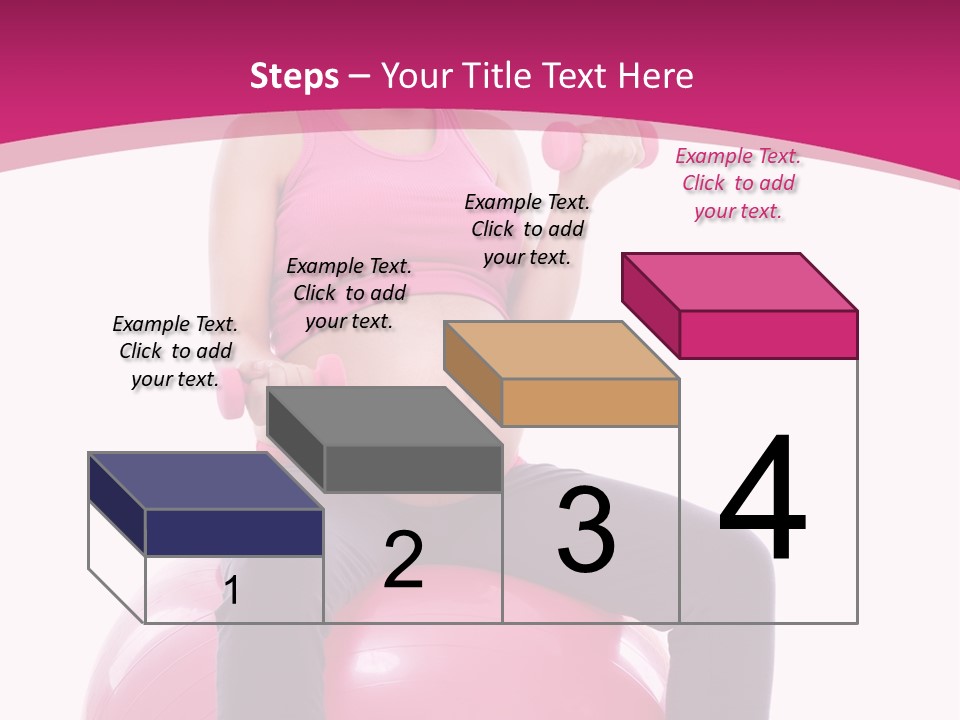 Young Sportswear Fit PowerPoint Template