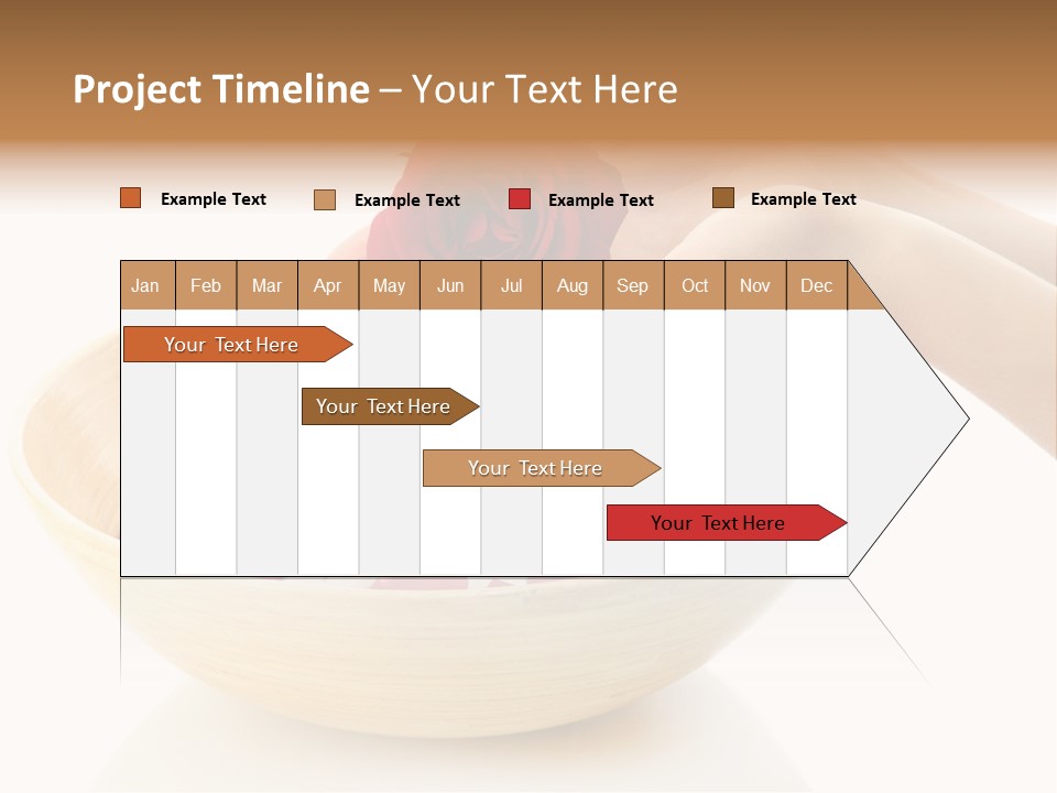 Female Water Treat PowerPoint Template