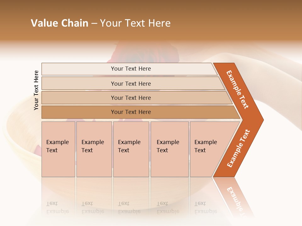 Female Water Treat PowerPoint Template