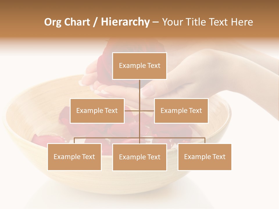 Female Water Treat PowerPoint Template