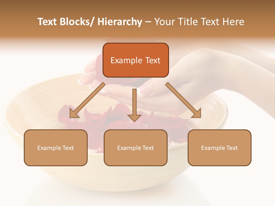 Female Water Treat PowerPoint Template