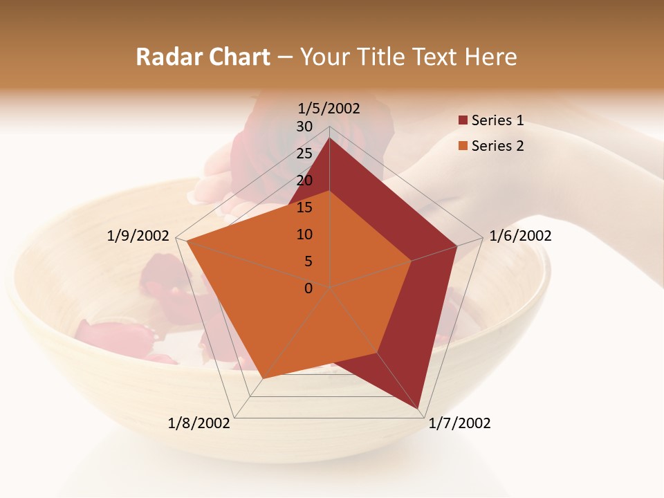 Female Water Treat PowerPoint Template