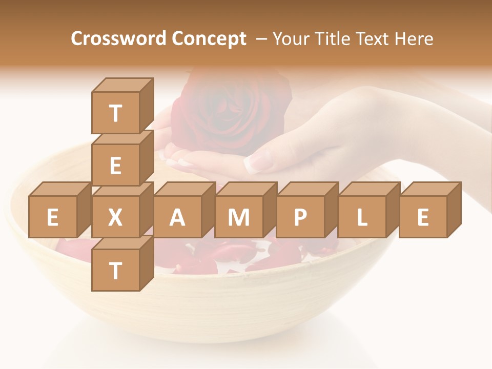 Female Water Treat PowerPoint Template