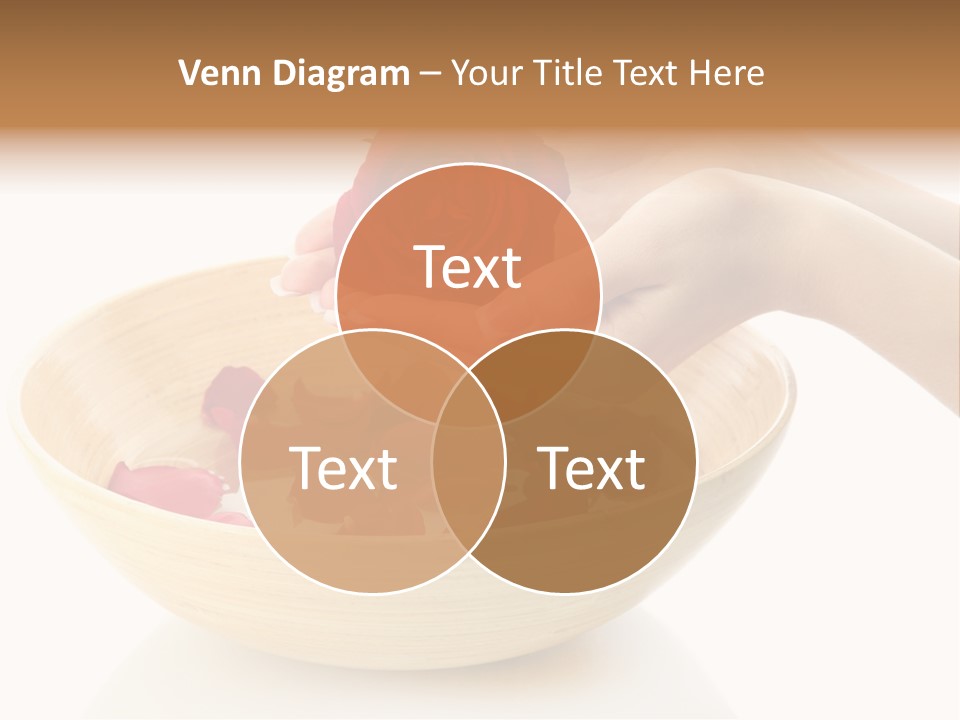 Female Water Treat PowerPoint Template