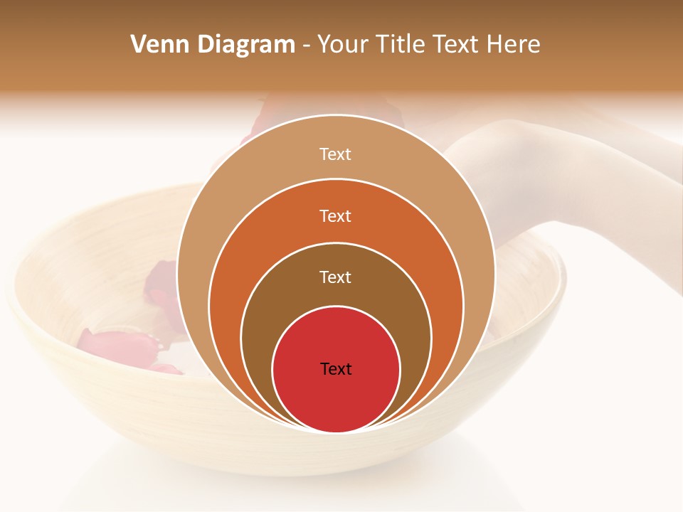Female Water Treat PowerPoint Template