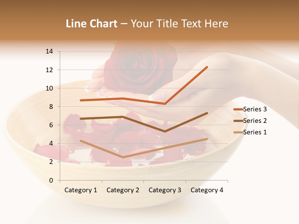 Female Water Treat PowerPoint Template