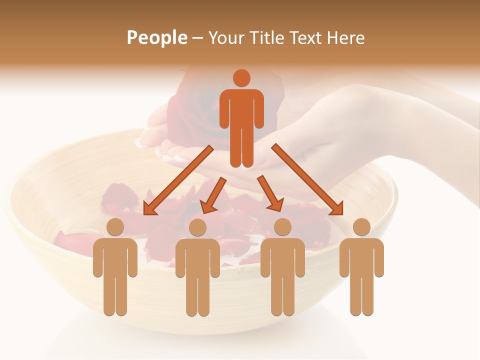 Female Water Treat PowerPoint Template