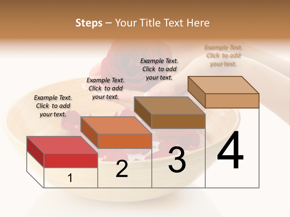 Female Water Treat PowerPoint Template