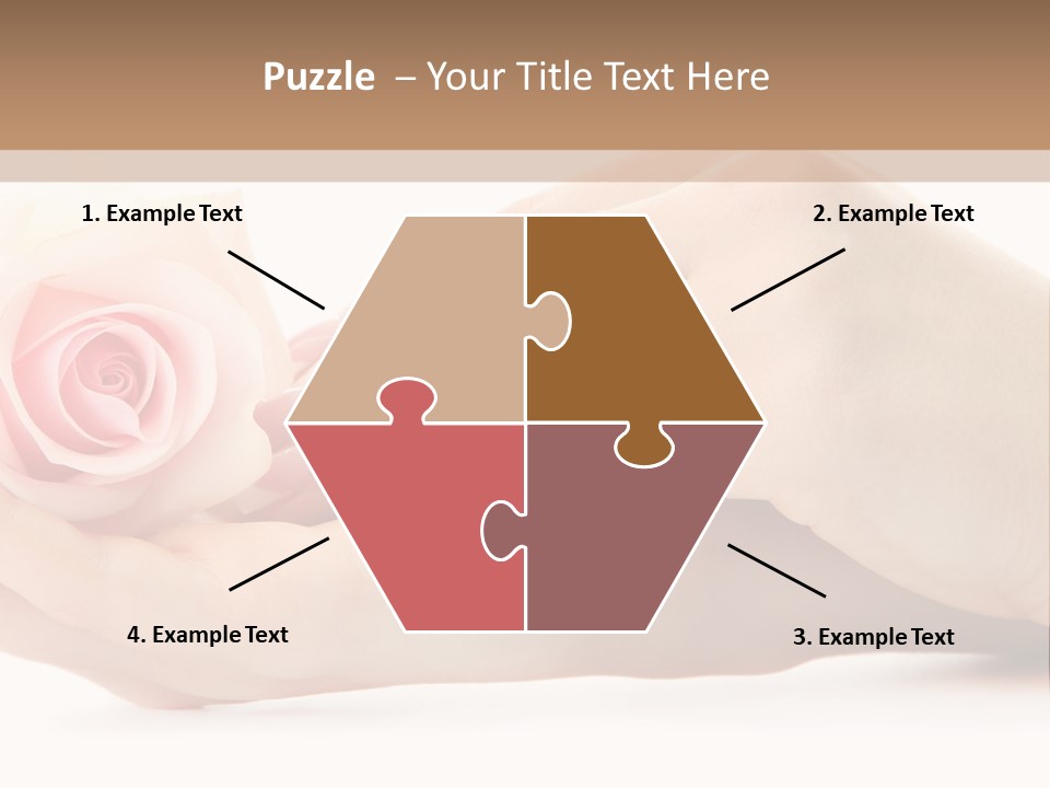 Hold Soft Beauty PowerPoint Template