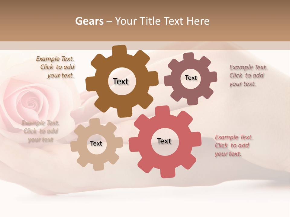 Hold Soft Beauty PowerPoint Template