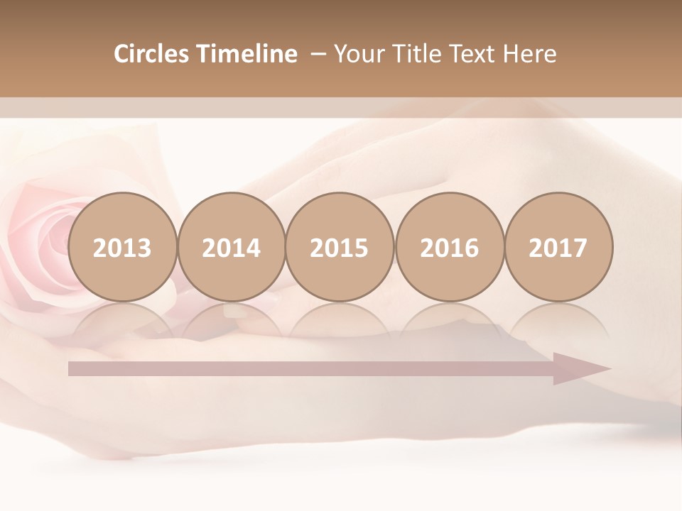 Hold Soft Beauty PowerPoint Template