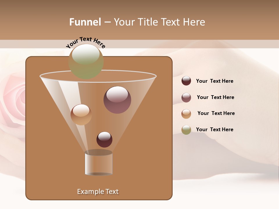 Hold Soft Beauty PowerPoint Template