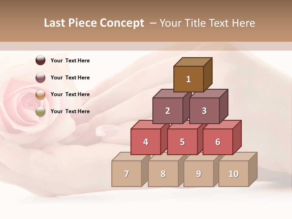Hold Soft Beauty PowerPoint Template