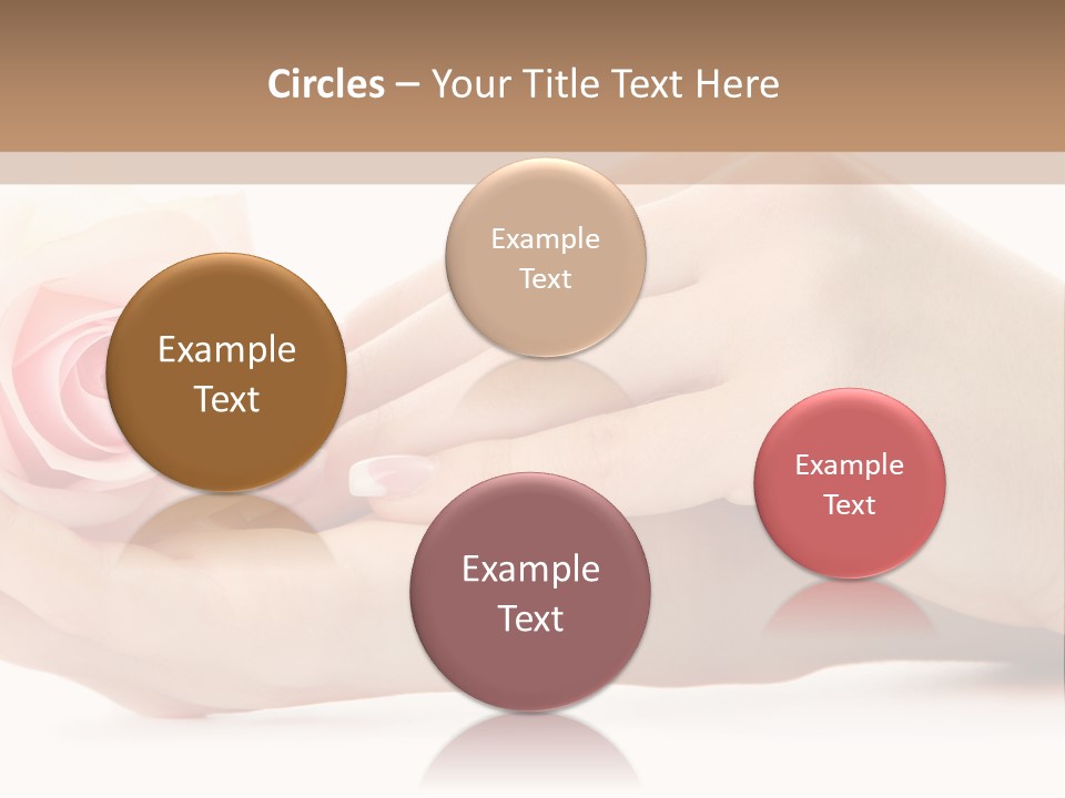 Hold Soft Beauty PowerPoint Template