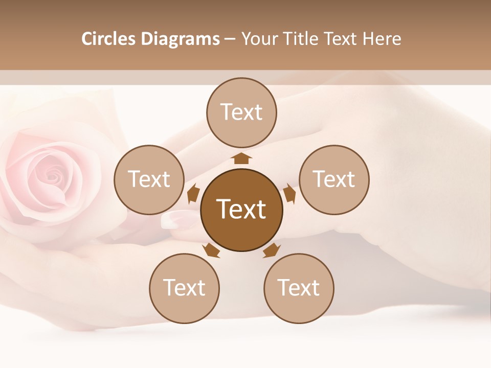 Hold Soft Beauty PowerPoint Template