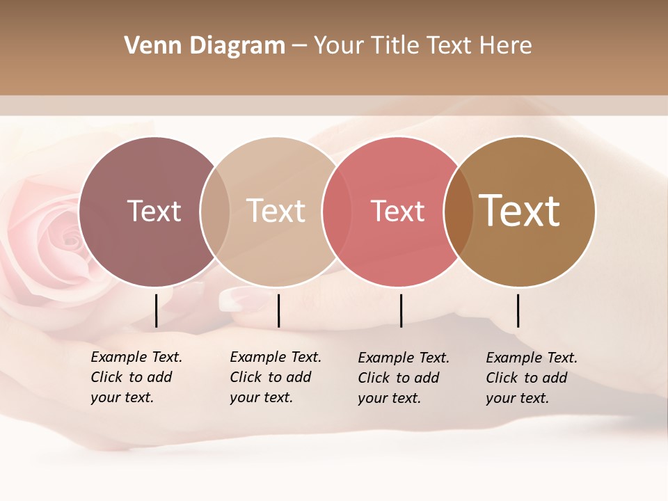 Hold Soft Beauty PowerPoint Template