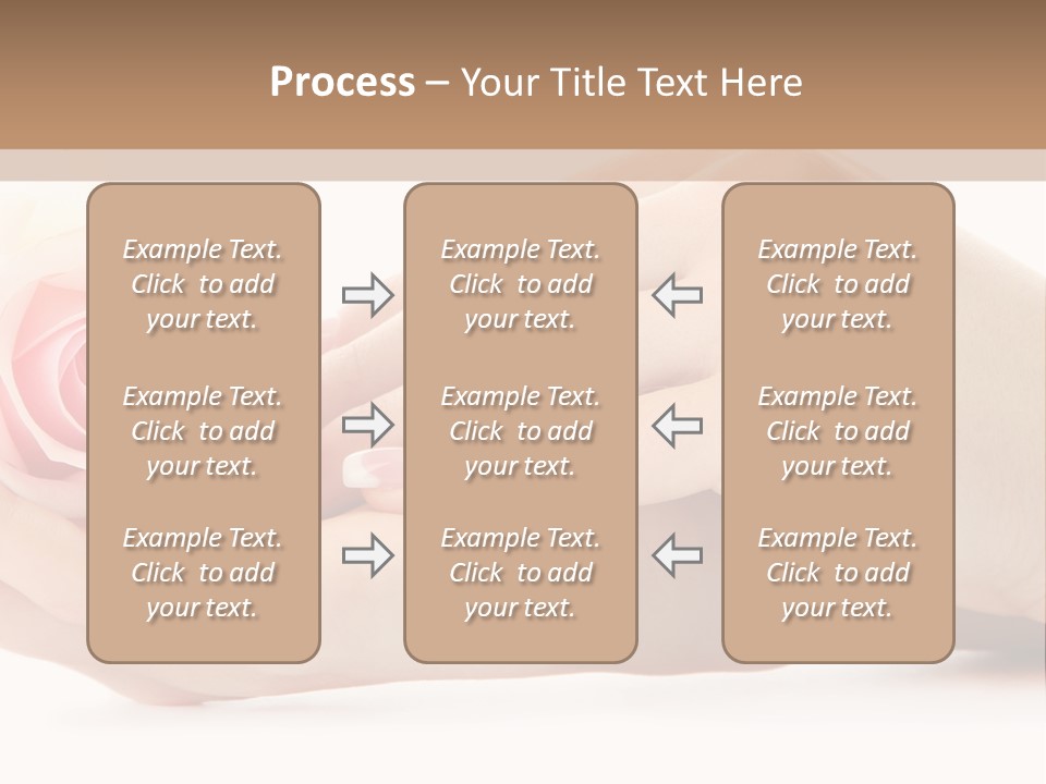 Hold Soft Beauty PowerPoint Template