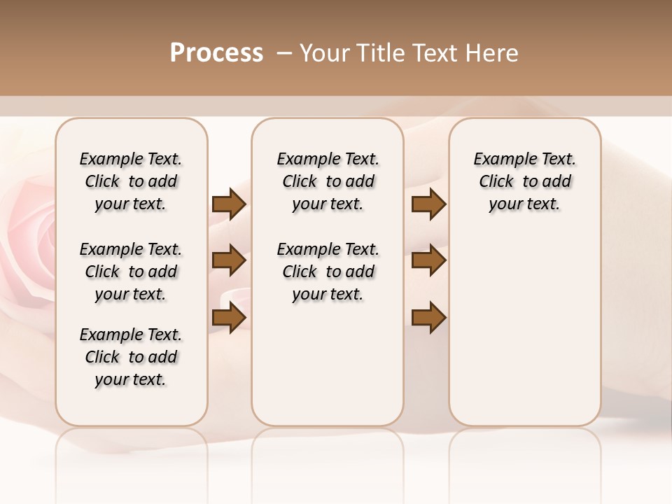 Hold Soft Beauty PowerPoint Template