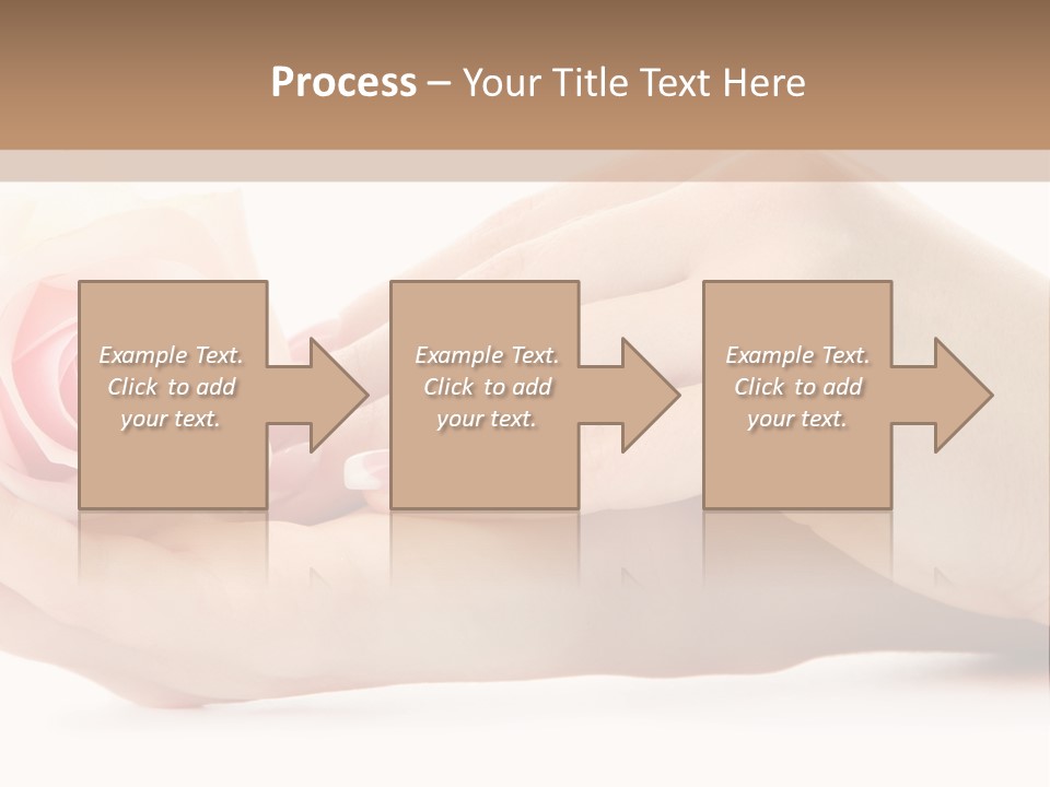 Hold Soft Beauty PowerPoint Template