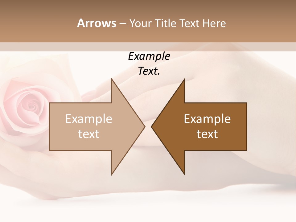 Hold Soft Beauty PowerPoint Template