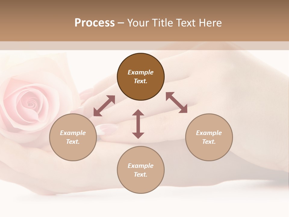 Hold Soft Beauty PowerPoint Template