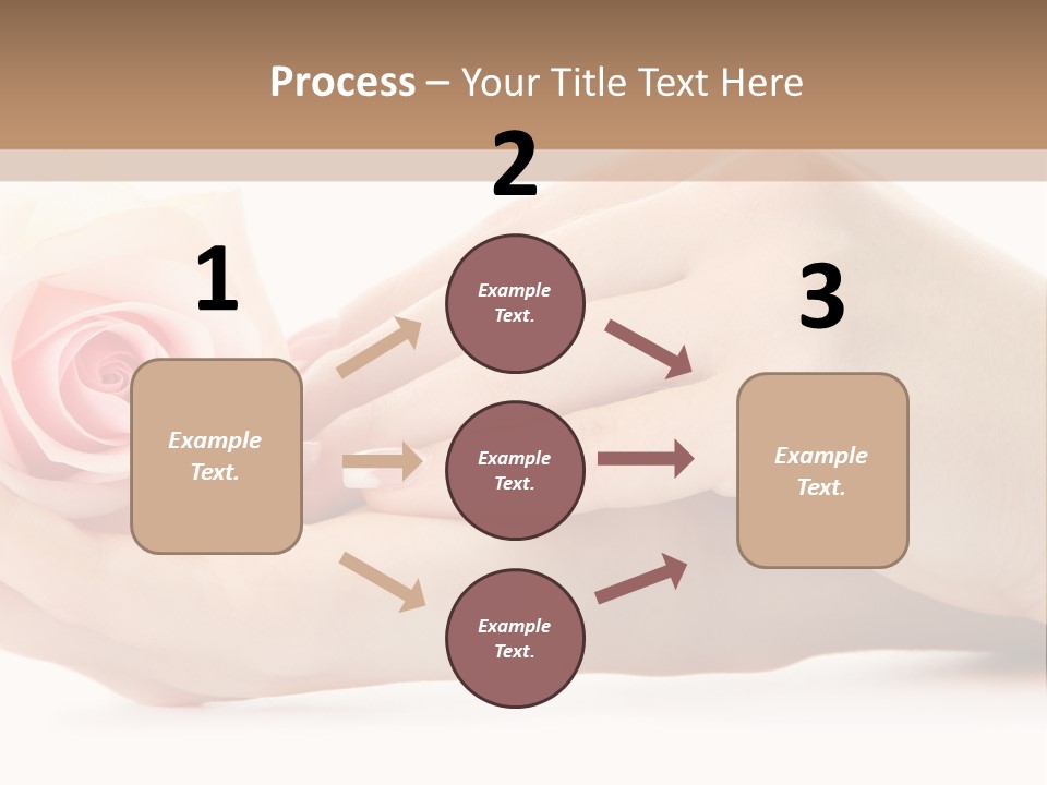 Hold Soft Beauty PowerPoint Template