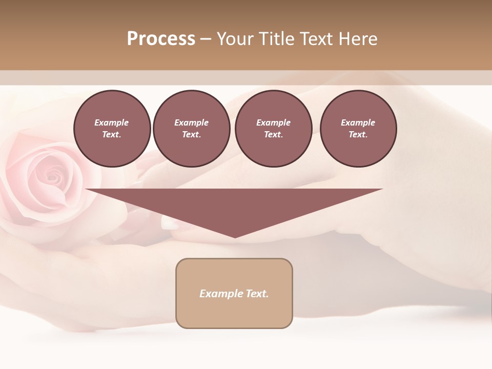 Hold Soft Beauty PowerPoint Template