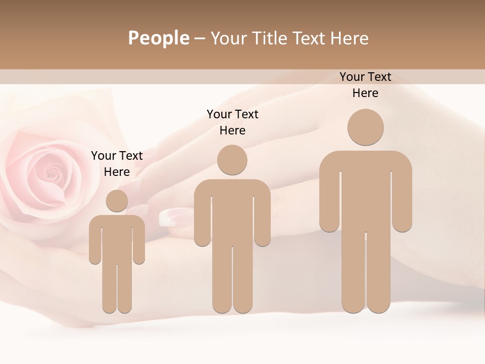 Hold Soft Beauty PowerPoint Template