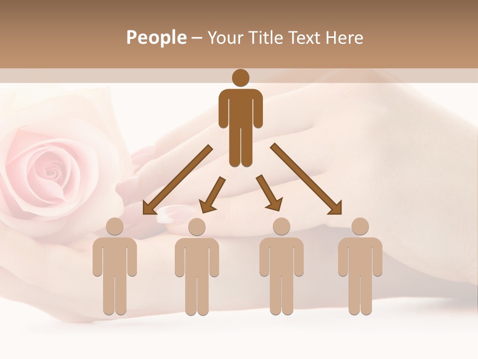 Hold Soft Beauty PowerPoint Template