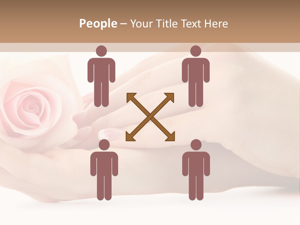 Hold Soft Beauty PowerPoint Template