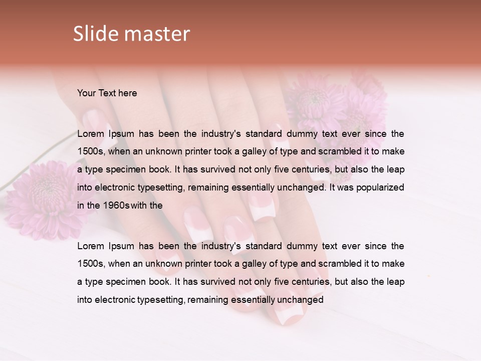 Lacquer Health Hygiene PowerPoint Template