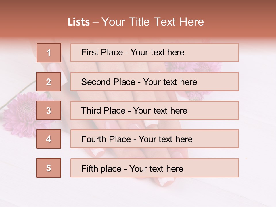 Lacquer Health Hygiene PowerPoint Template