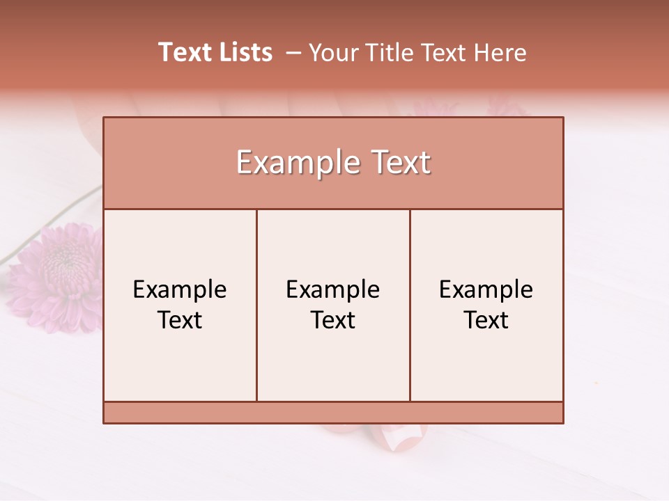 Lacquer Health Hygiene PowerPoint Template
