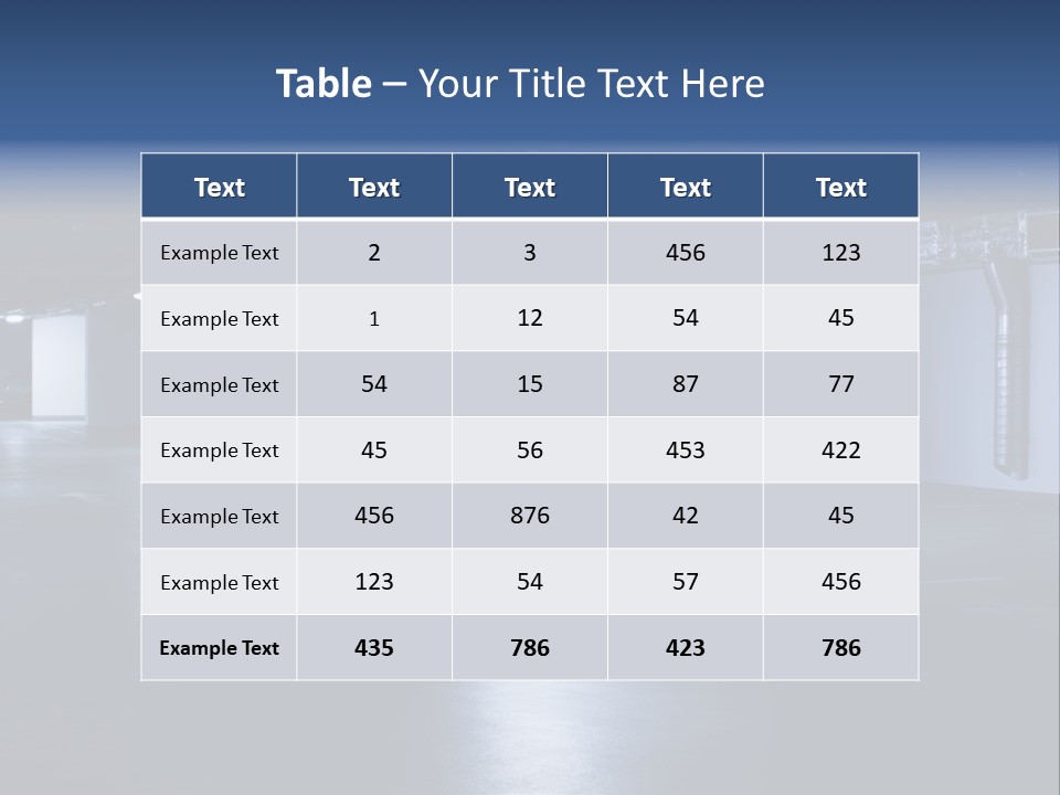 Color Style Metal PowerPoint Template