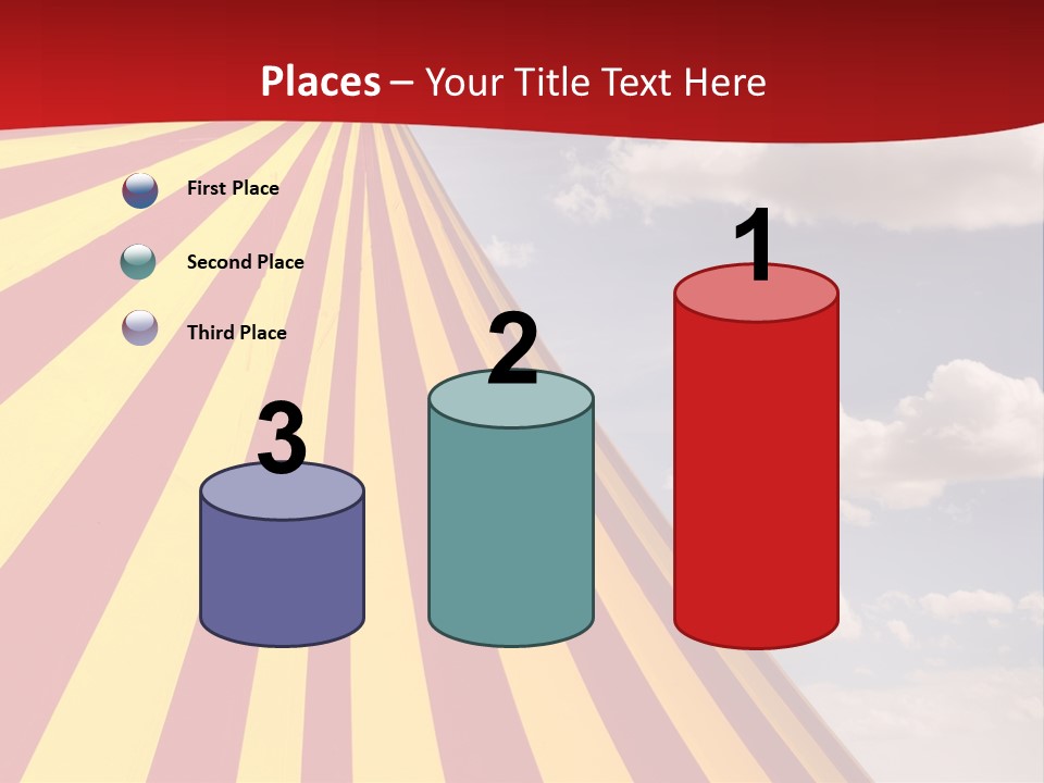 Banner Clown Enjoy PowerPoint Template